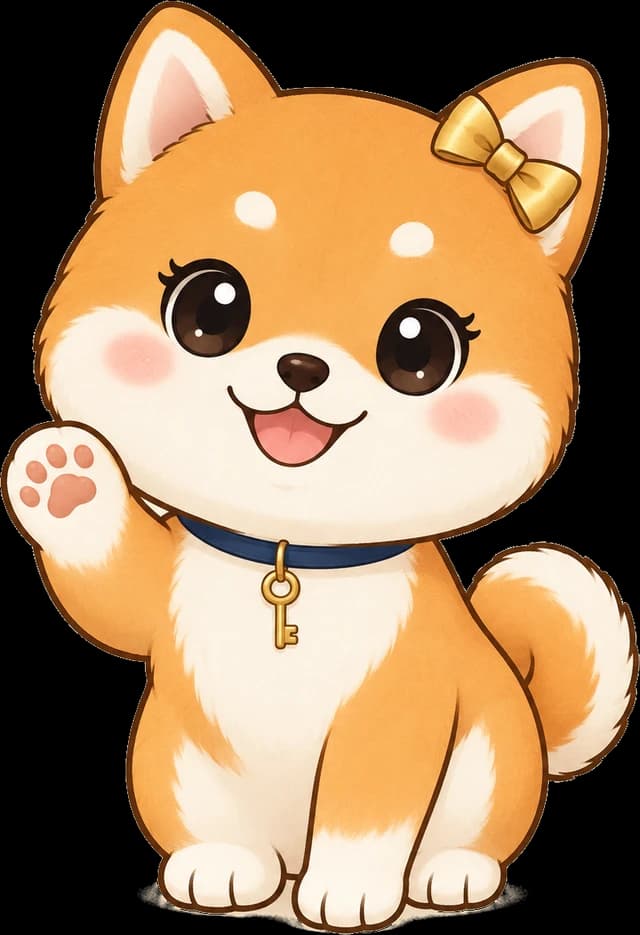 チャオちゃん(新築マンションカウンター・新築戸建てカウンター担当の柴犬)